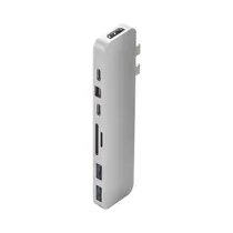 Hub Hyper-Drive GN28D 8 In 1 Gris