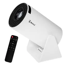 Projetor Blulory T5 LCD / 2.4G / Wifi / 4K / 1200 Lúmens / HDMI / USB / Bivolt - Branco