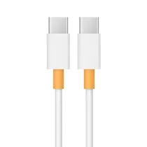Cabo Xiaomi DC12WK-G USB-C Macho A USB-C Macho 1M - Branco