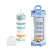Chicco Nursery Biberon Well-Being Boy 250ML Detalles En El Producto 250ML s/C