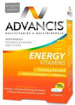 Advancis Energy Vitamins (30 Tabletas)
