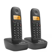 Telefone Intelbras TS-2512 Bin/ Black/ 6.0/ 2V/ 2-Fones  Telefone In...