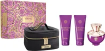 Kit Perfume Versace Dylan Purple Edp + Shower Gel + Body Lotion 100ML+Neceseaire