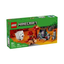 Juguete de Construcción Lego Minecraft The Nether Portal Ambush 21255 352 Piezas