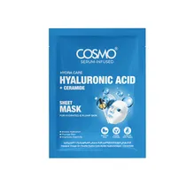 Máscara Facial Cosmo Hydra Care Hyaluronic Acid + Ceramide