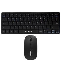 Teclado + Mouse Satellite AK-731G Mini Wireless / Portugues - Preto