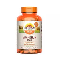Sundown Vitamin Magnesium Plastico 180 Caps s/C