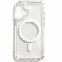 Capa GEAR4 para iPhone 16 Crystal Palace - Cinza Transparente