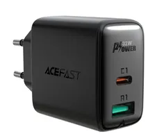 Carregador Acefast A5 PD32W 1USB-C/1USB-A Negro  Carregador ...