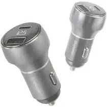 Carregador EP-7072 USB-C/USB-A 60W Gris