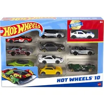 Mattel Vehiculos Hot Wheels Die Cast Basics Paquete Plastico 3+ Multicolor