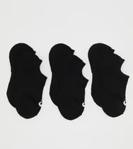 Asics Media Unisex Ankle Pile Socks 3033B640.001 (3PARES) (T) s Black