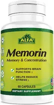 Alfa Vitamins Memorin Memory & Concentration (60 Capsulas)