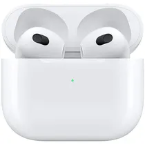 Fone de Ouvido Sem Fio Apple Airpods 3 MPNY3CH com Lightning Charging Case - Branco