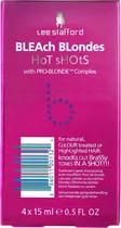 Tratamento Lee Stafford Bleach Blondes Hot Shots - 4X15 ML