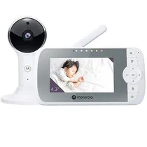 Babá Eletrõnica Motorola VM64 / 1080P / Tela 4.3" / Wi-Fi 2.4GHZ - Branco