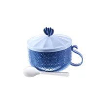 Marmita com Tampa de Plástico 650ML