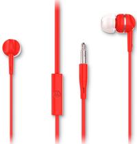 Fone de Ouvido Motorola Earbuds 105 Jack 3.5MM com Microfone - Vermelho