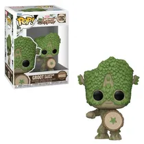 Funko Pop Marvel We Are Groot Groot As Captain America 1392