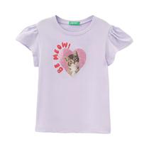 Camiseta Infantil Benetton 3I1XG10DR 26G