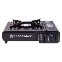 Fogareiro Fogão Portátil Safarimax A Gas HW59674 - Preto