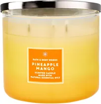 Vela Aromática Bath & Body Works Pineapple Mango - 411G