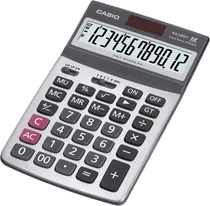 Calculadora Casio AX-120ST (12 Dígitos) - Cinza