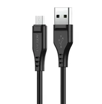 Cabo USB-A p/ Micro-USB Acefast C3-09 2.0, 1.2M, Preto
