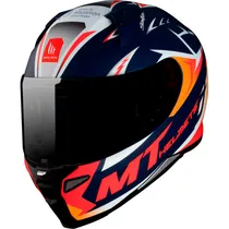 Capacete MT Helmets Revenge 2 Acosta A37 - Fechado - Tamanho XL - Matt Blue  Capacete MT...