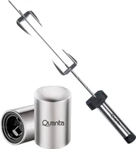 Espeto Giratório Quanta QTEGE102 + Abridor de Garrafa QTAGM01