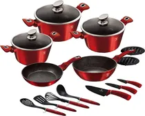 Jogo de Utensíllios de Cozinha Berlinger Haus - BH-6162 (17 PCS)