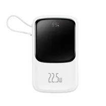 Carregador Portatil Baseus PPQD020102 10000MAH USB-C Edition 22.5W - White