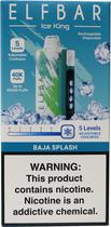 Vape Descartavel Elf Bar Ice King - Baja Splash 40000 Puffs