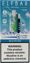 Vape Descartável Elf Bar Ice King - Baja Splash 40000 Puffs