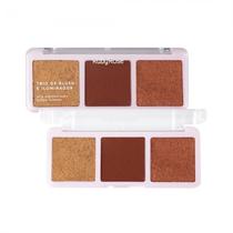 Paleta Trio de Maquiagem Ruby Rose HB5832