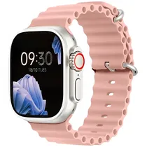 Relogio Smartwatch LSSD Ultra 3 com Bluetooth / 2 Pulserias - Rosa