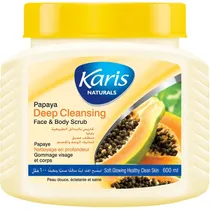 Esfoliante Karis Papaya Deep Cleansing - 600G