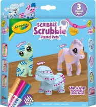 Crayola Scribble Scrubbie Pastel Pets - 74-0221