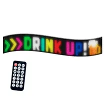 Painel LED Sate A-MP29 16X144 2304 LED 133X19.2CM  Painel LED ...