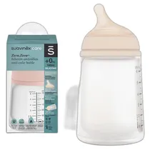 Suavinex Nursery Biberon Lactancia 180ML TS I1 Silicona 0M+ s/C