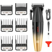 Cortador de Cabelo Voyager VGR V-003 Recarregável - Black/Gold