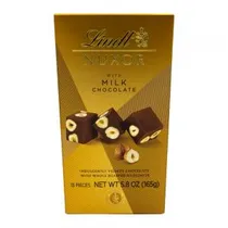 Bombom Lindt Nuxor Ao Leite com Avelã Caixa 165G