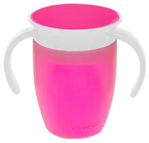 Copo de Treinamento Anti-Derramamento Munchkin Miracle 360° 207ML - Rosa