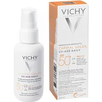 Protetor Solar Antienvelhecimento Facial Vichy Capital Soleil Uv-Age Daily FPS 50+ - 40ML