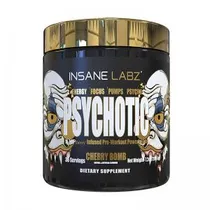 Pré-Treino Insane Labz Psychotic Gold Blend 203G Cherry Bomb