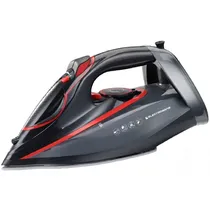 Ferro A Vapor Electrobras EBPV-30 de 1.200 Watts Antiaderente + Spray 127V ~ 60HZ - Preto/Vermelho