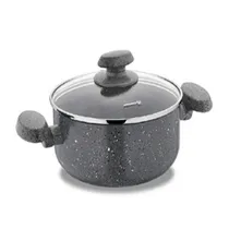 Panela de Granito c/Tampa de Vidro 2.7LT