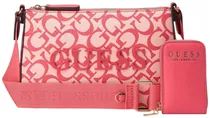 Bolsa Guess SB903569 Beacon Falls Mini Feminina - Watermelon