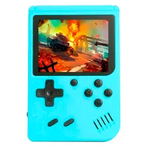 Console Portatil Game Boy Game Box Plus 500 Jogos - Azul