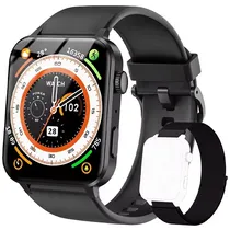 Relógio Blackview R30 Pro com Bluetooth - Preto + Pulseira